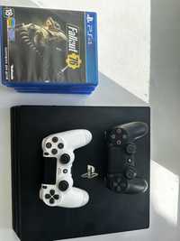 Приставка Sony PlayStation 4 PRO CUH -72xx 1TB Black+ 2 Джойстика