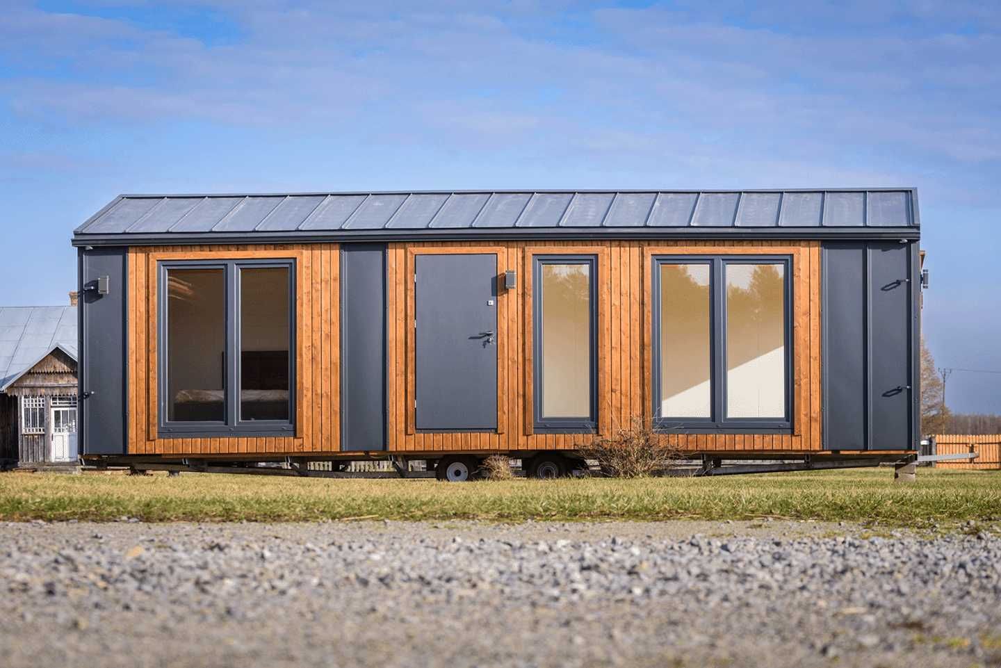 Domek Modułowy 35m² - Mobilny, Drewniany, Całoroczny, Na Zgłoszenie