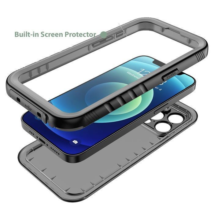 Tech-Protect Shellbox Ip68 Iphone 12 / 12 Pro Black