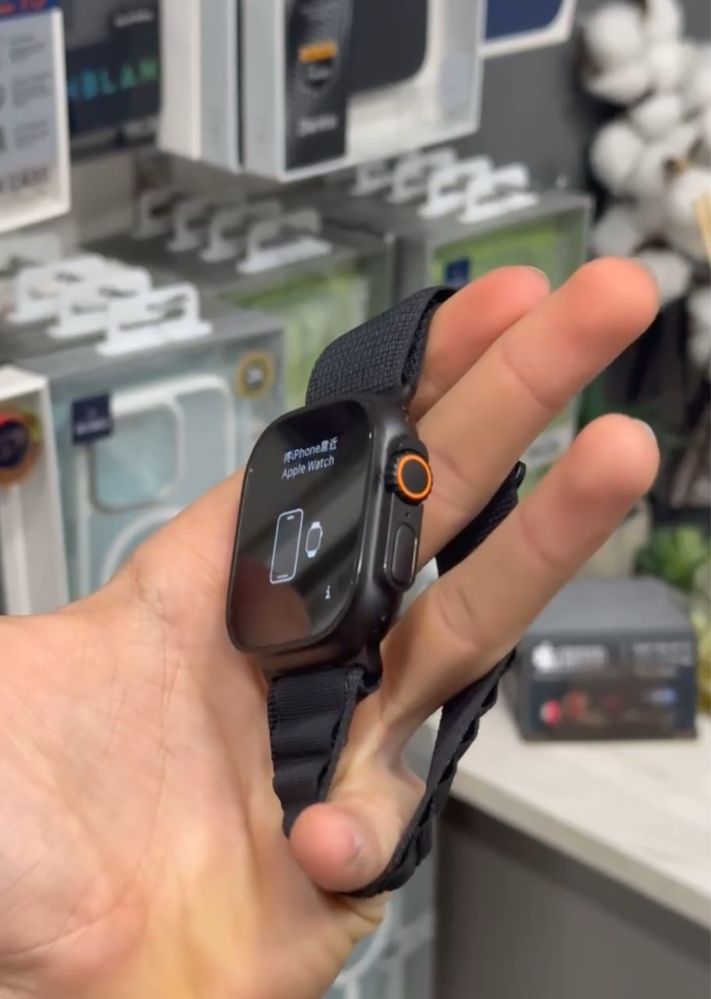 Apple watch Ultra 2 49mm black titanium.