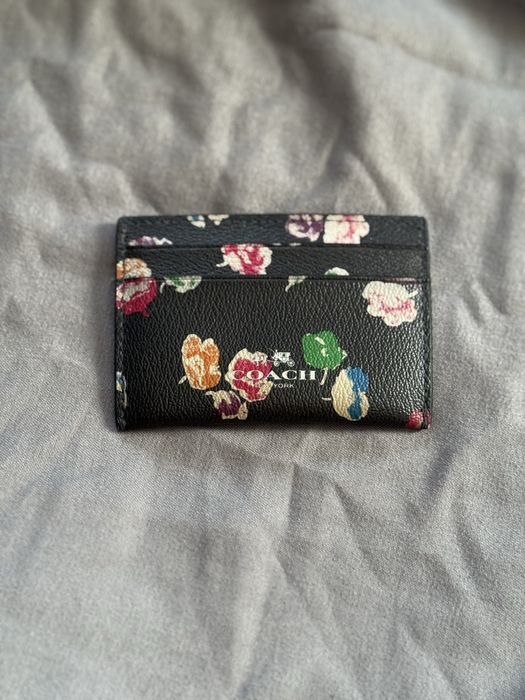 Coach Wildflower  візитниця гаманець кошелек для карт аксесуар