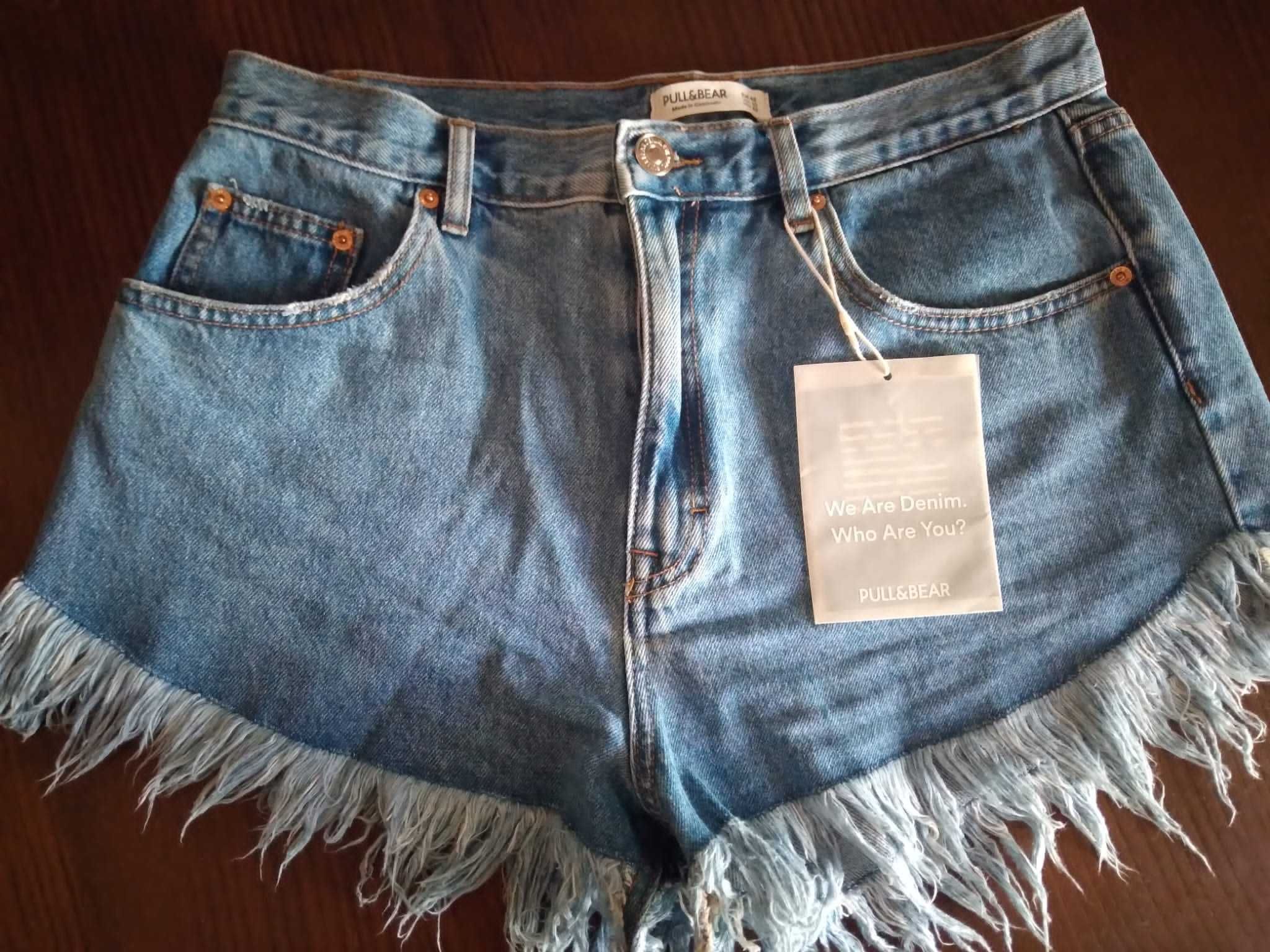 Calções Pull and Bear L novos, com etiqueta!