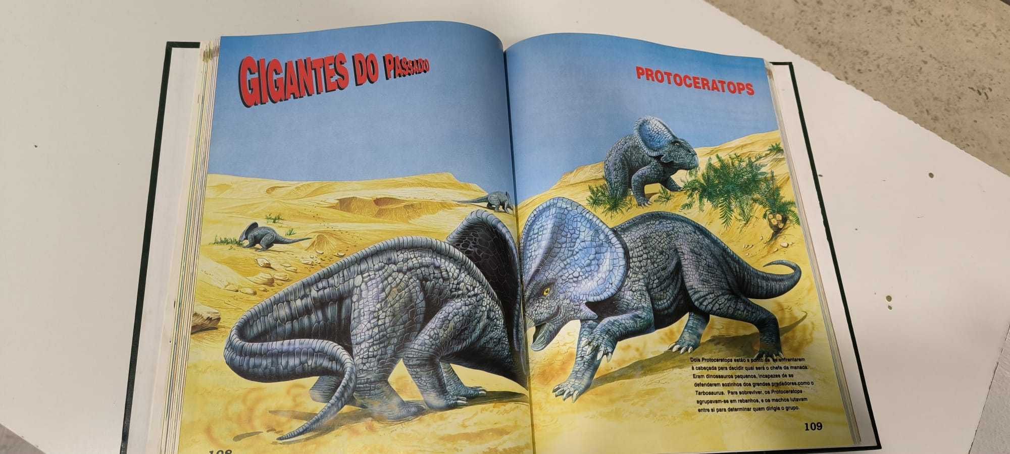 Enciclopédias Dinossauros - 5 volumes