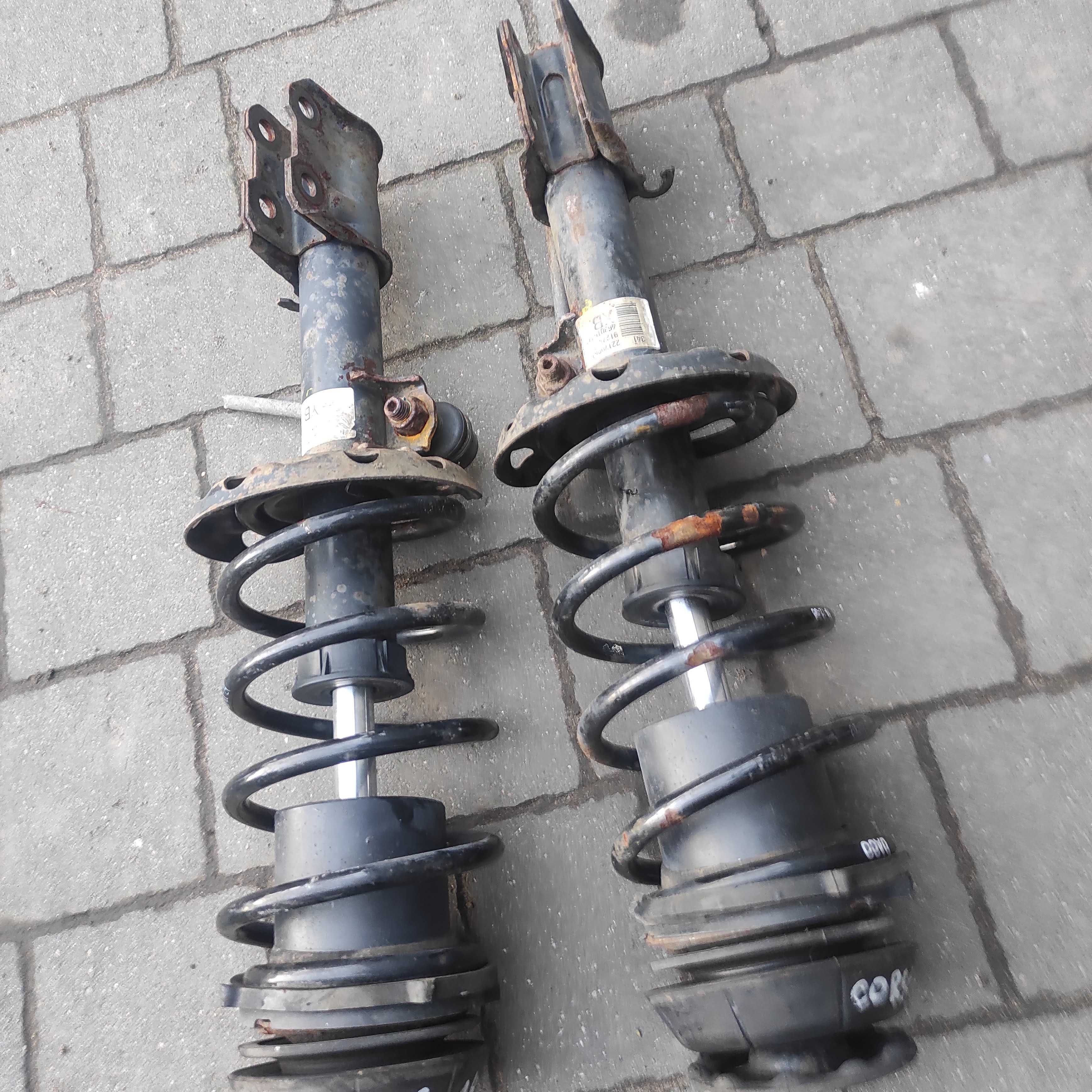 Amortyzatory Mcpersony Przód Opel Meriva A 1,7 CDTI Komplet
