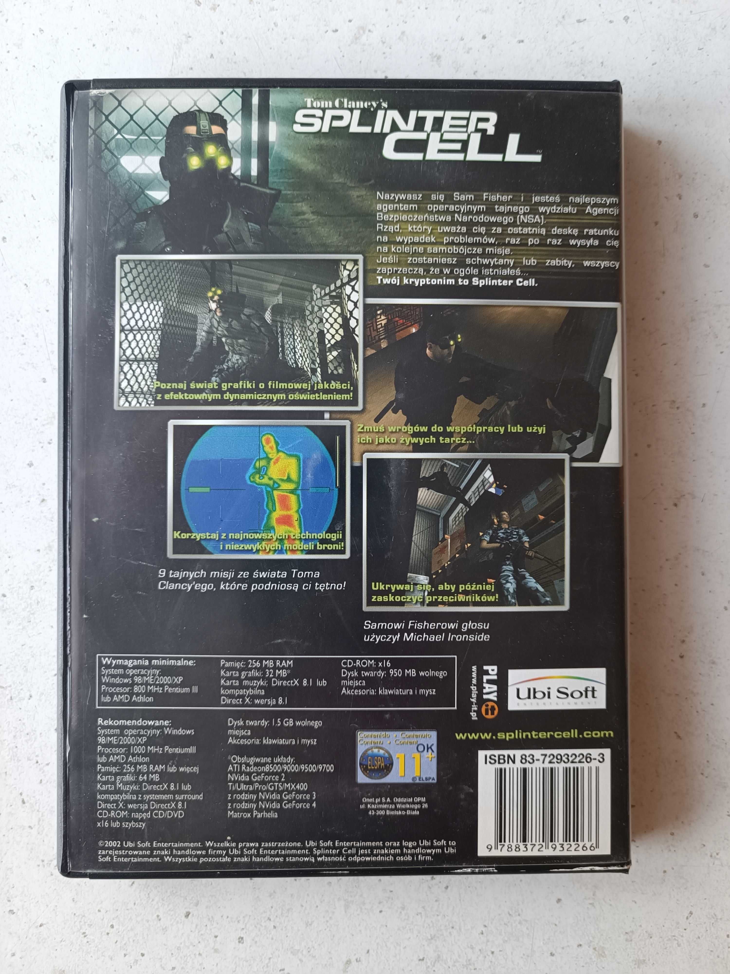 Tom Clancy's Splinter Cell PL w Edycji Premierowej!