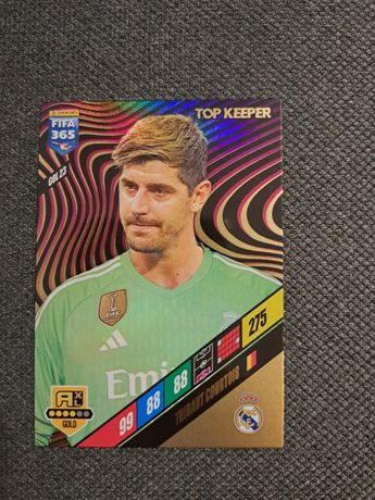 karta Thibaut Courtois Real Madryt Panini Fifa 365 sezon 2024