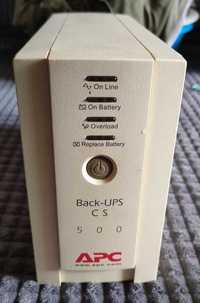 Источник бесперебойного питания (UPS) APC Back-UPS CS 500VA