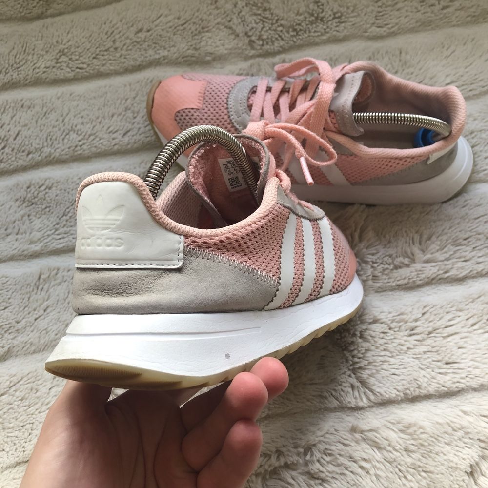 PINK | 39⅓ 24.5см ADIDAS Flashback Made in India женские кроссовки