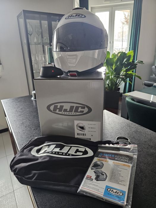 Kask motocyklowy HJC IS-MAX II Biała perła rozmiar M