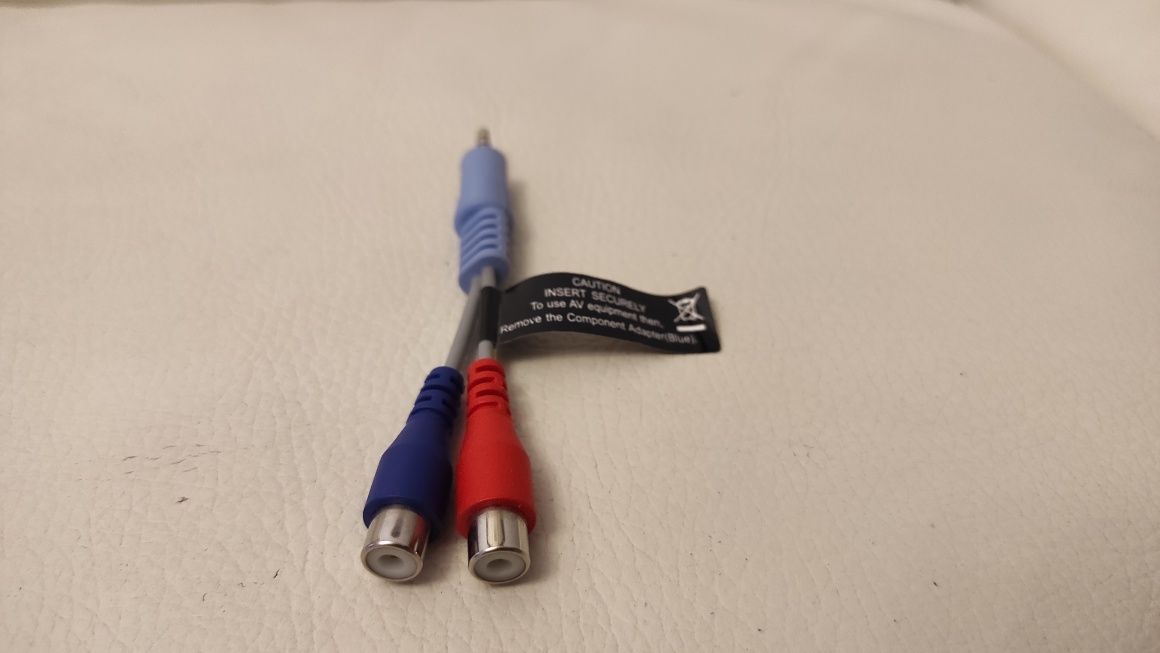 Kabel przejściówka Adapter DC / RCA