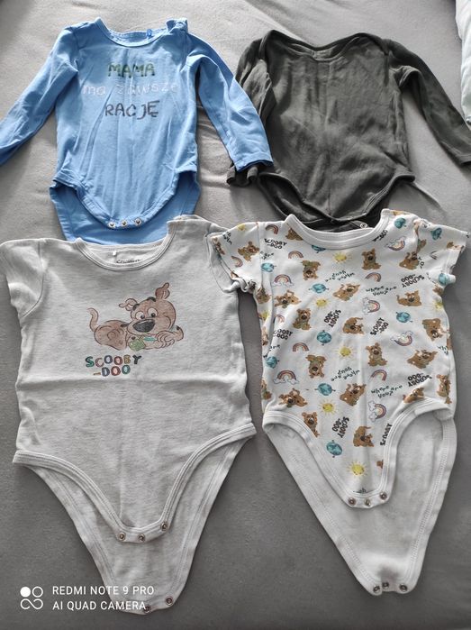 Body dziecięce 98, 9 sztuk
