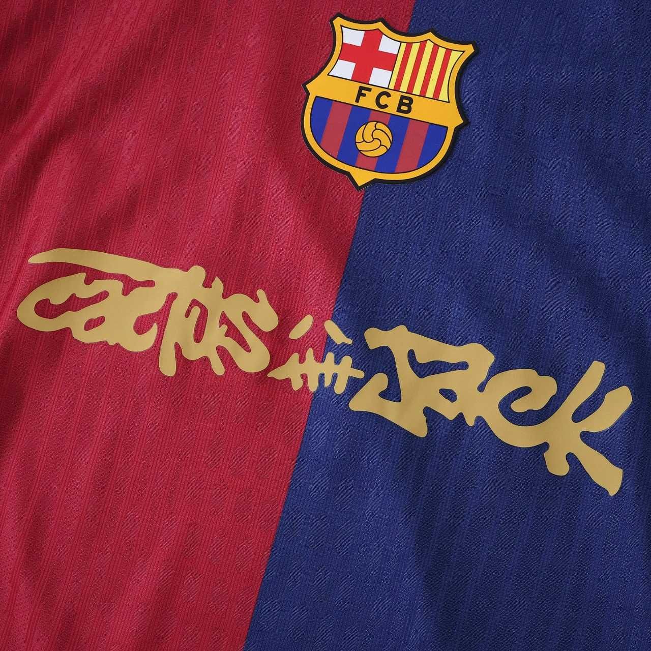 Camisola Barcelona x Travis Scott