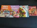 Conjunto de 4 livros de receitas novos