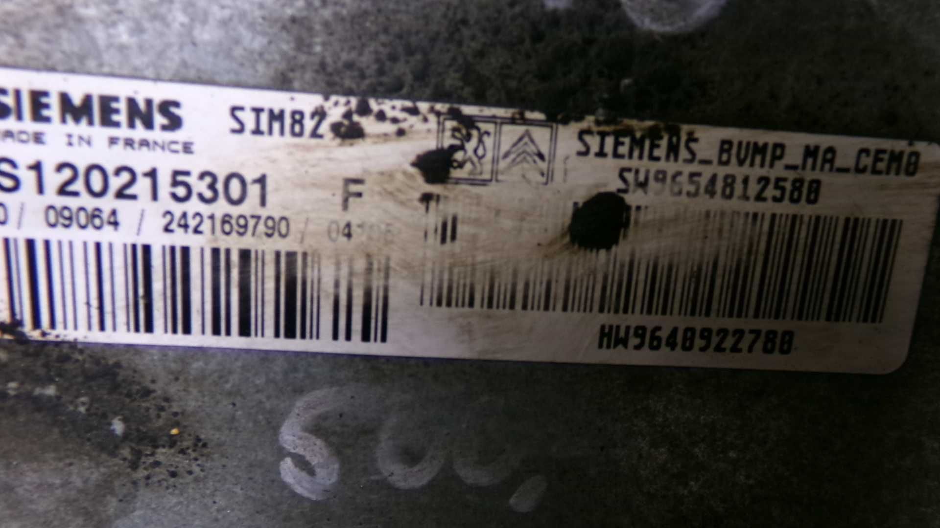 Lip5 Sterownik silnika komputer citroen c2 1.1 pół-automat wysyłka