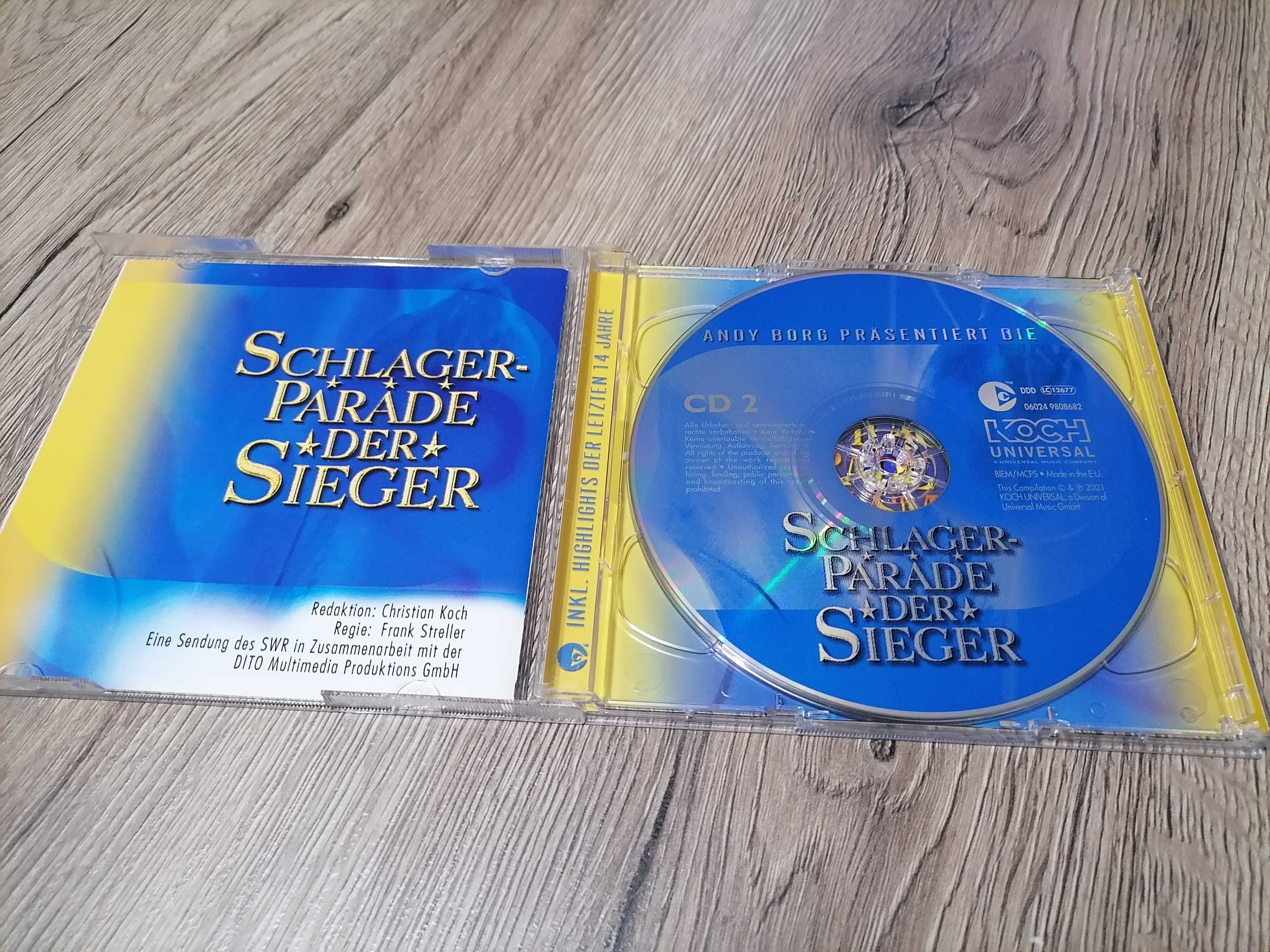 Various – Andy Borg Präsentiert Die Schlager Parade Der Sieger CD
