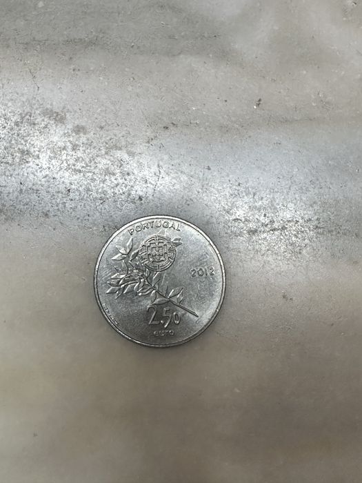 Moeda 2.50 euros