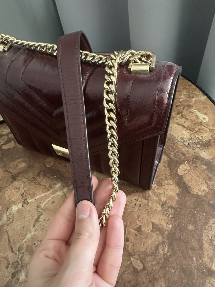 Torebka Michael Kors Whitney bordowa