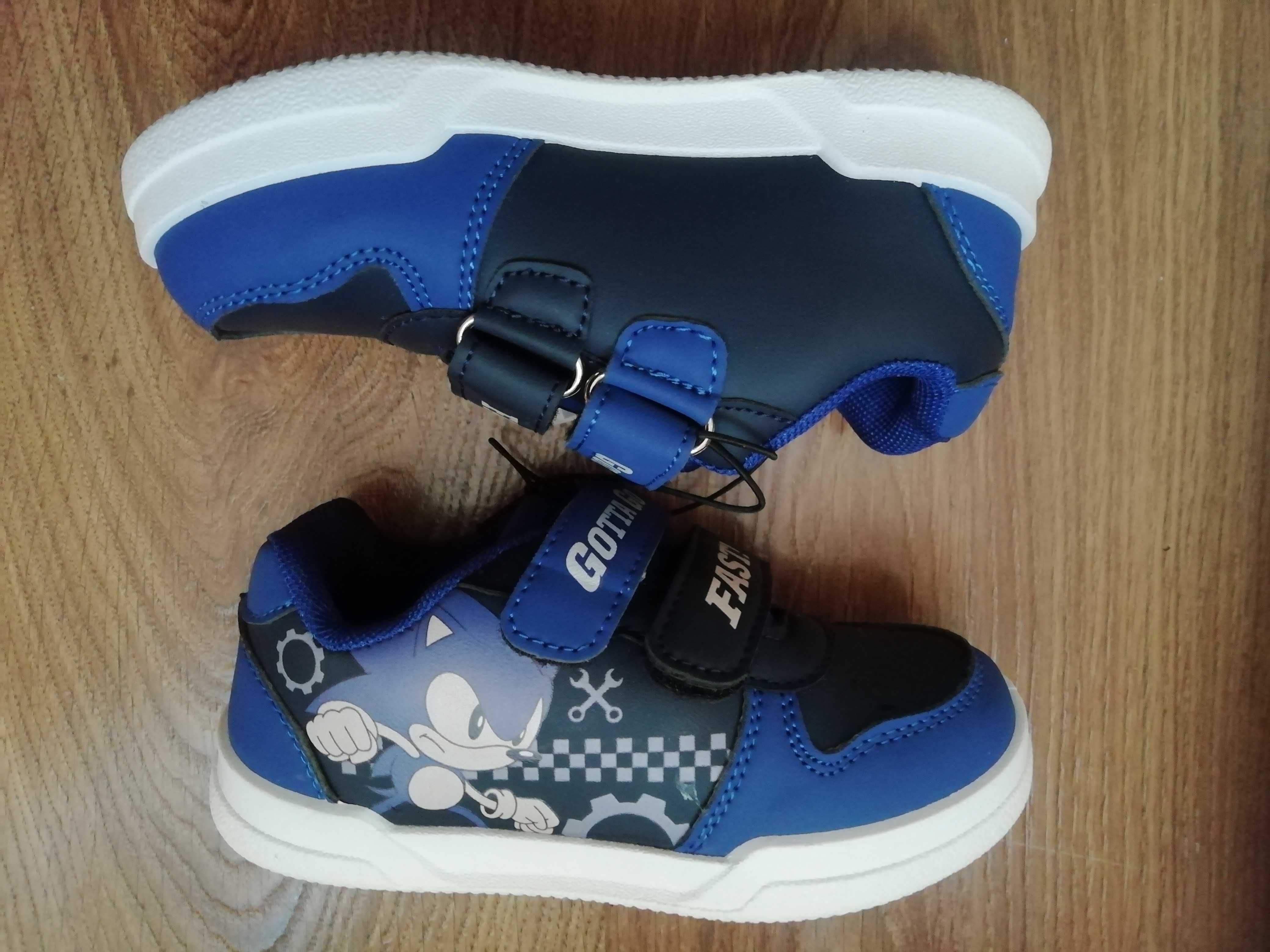 Nowe buty dziecięce rozmiar 26 dla chłopca granatowe Sonic