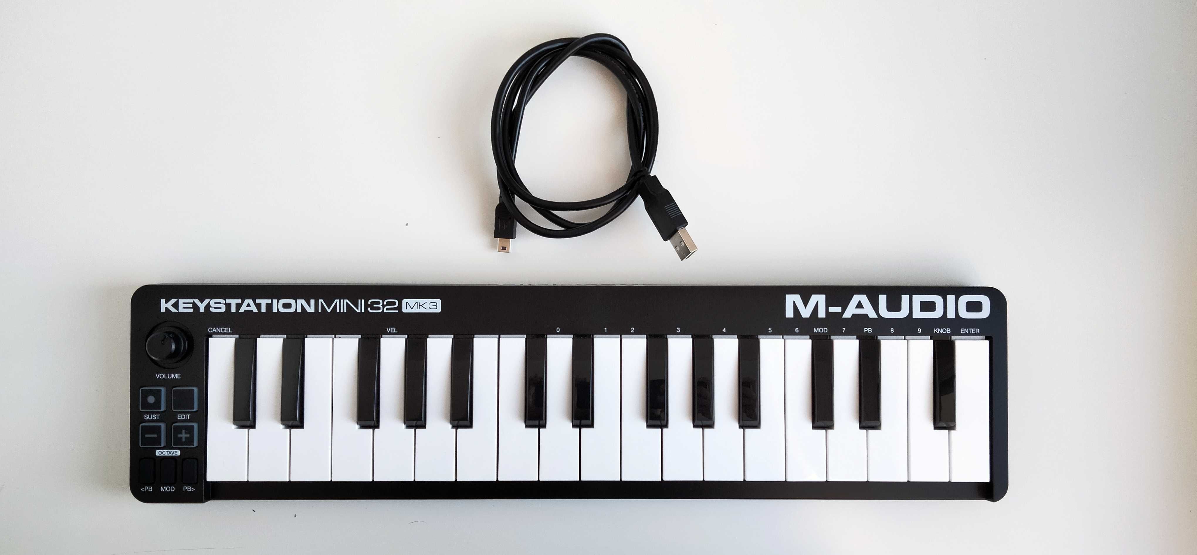 USB/MIDI Klawiatura M-Audio Keystation Mini 32 MK3 jak nowa