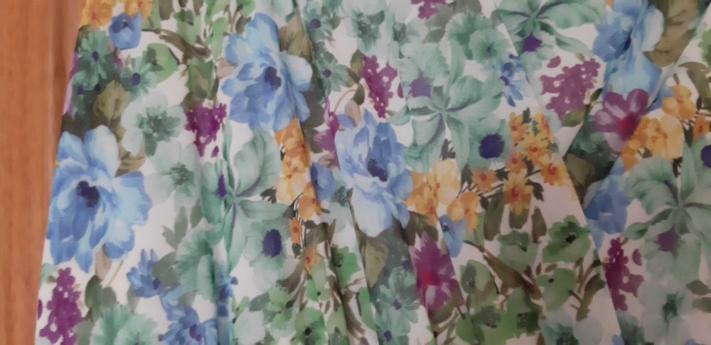 Vestido floral, tamanho único