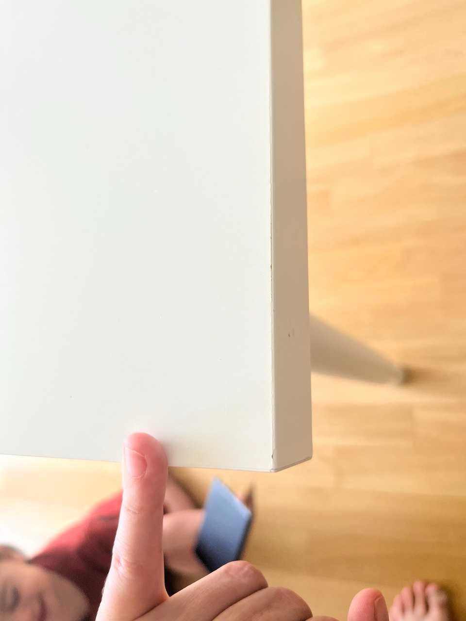 Stół Ikea Linnmon 100×60 cm z regulowanymi nogami