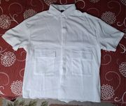 Camisa M Branca Resort Shein