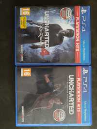 Uncharted 4 kres złodzieja + uncharted zaginione dziedzictwo