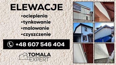 Ocieplenia*malowanie*czyszczenie*tynkowanie elewacji