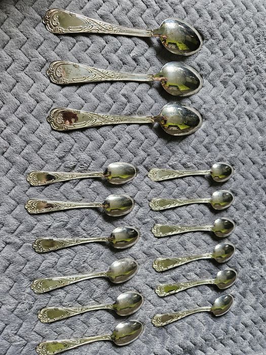 Sztućce LBL SILVER PLATED MADE in ITALY srebrzone 800 ep zing