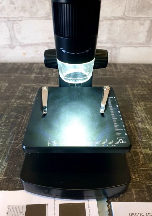 Мікроскоп цифровий (микроскоп) 4.3 дюйма, підключається до комп'ютера.