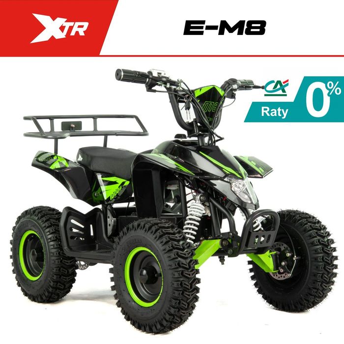 XTR Inny MINI QUAD 50 XTR M8 rozrusznik elektryczny 1000W transport RATY 0%