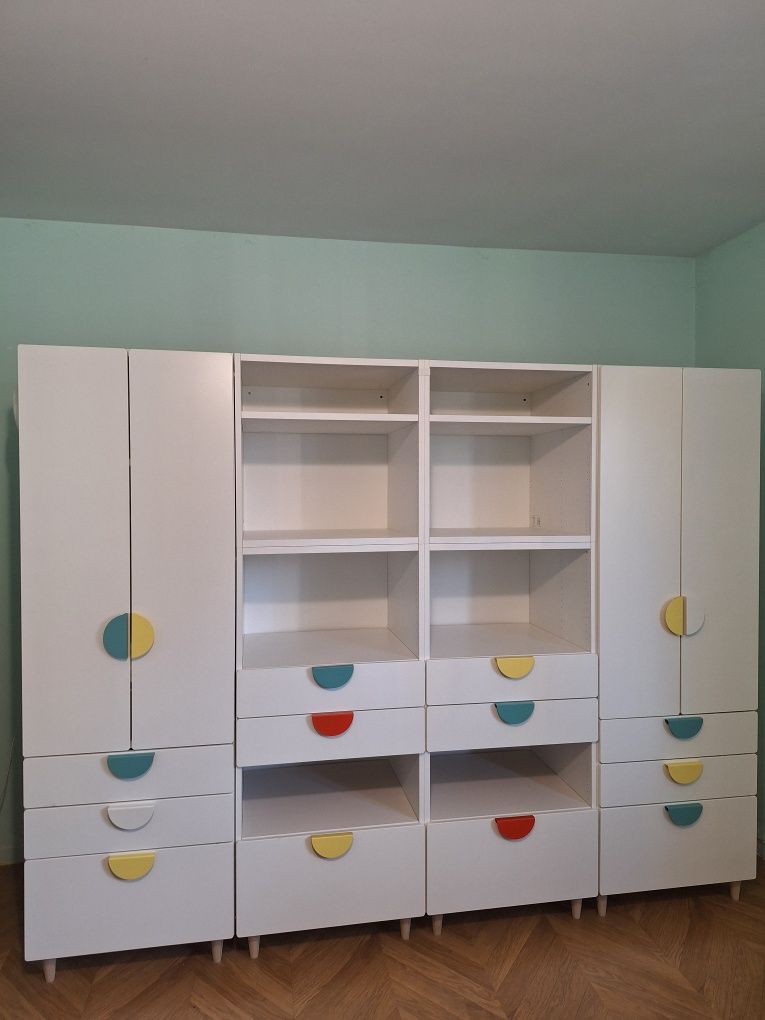 Szafa x2 regały x2 Ikea Smastad Platsa