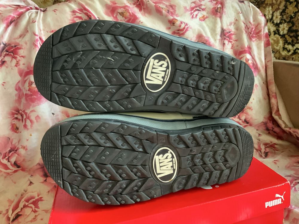 Кожаные ботинки Vans с валенко на очень сильные морозы. Разм 44-29 см