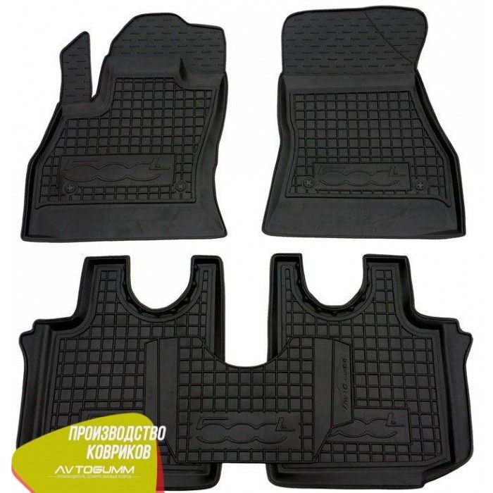 коврики Fiat 500 / 500E / 500 L / 500 X / багажники,салоны - Автогум