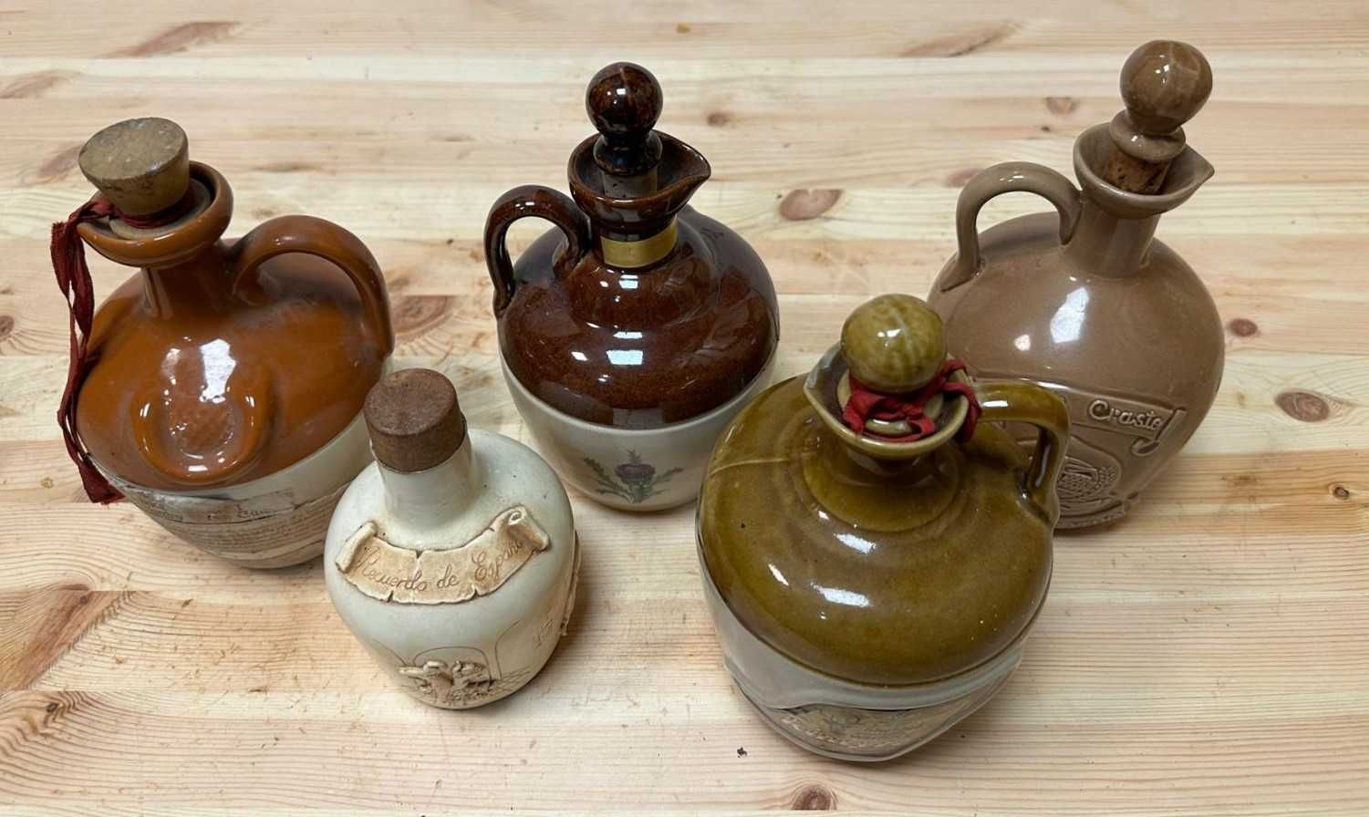 Garrafas antigas vazias para decoração, coleção