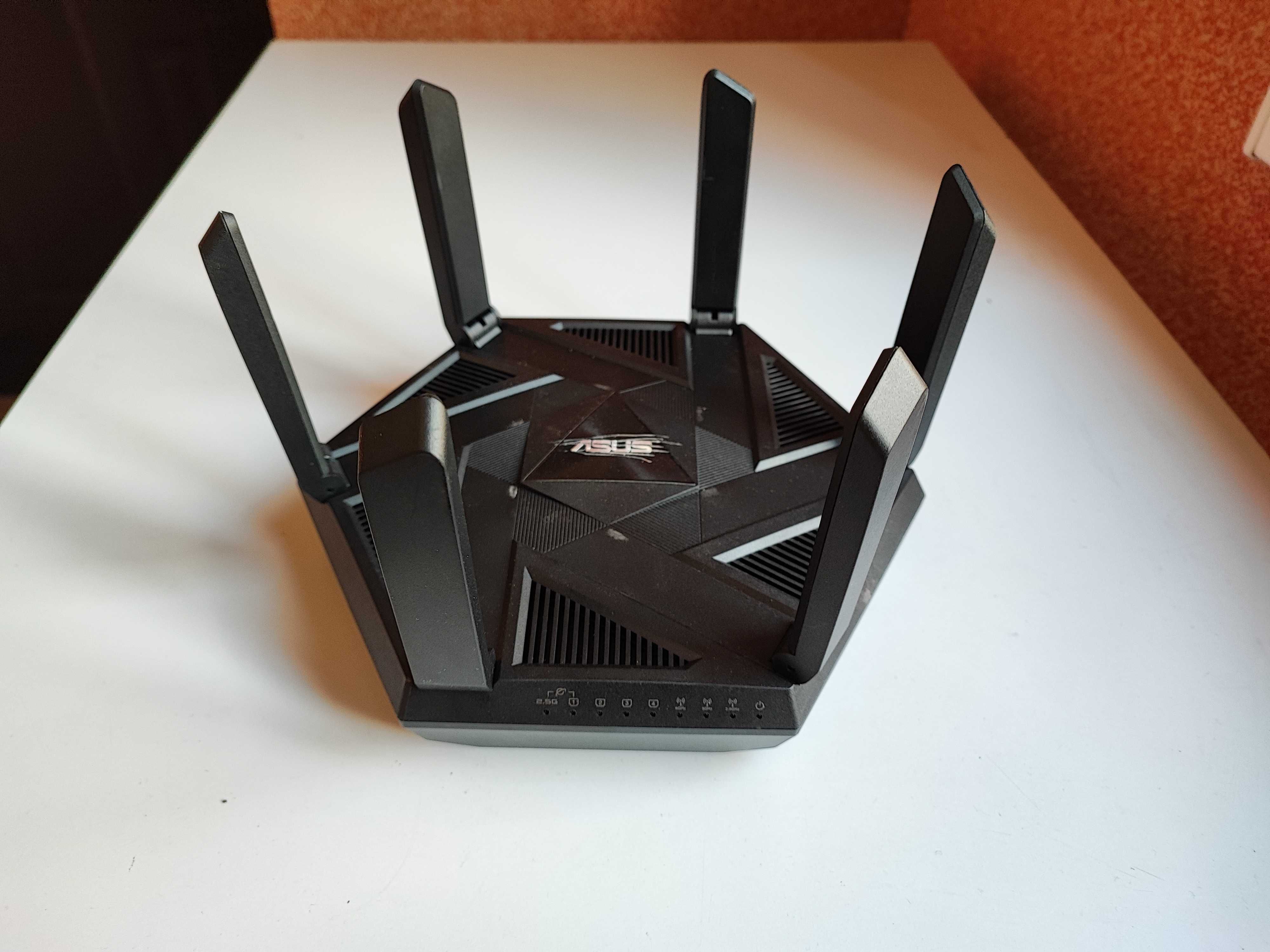 Роутер Asus RT-AXE7800 WiFi 6E 2.5G максимальне покриття та швидкість