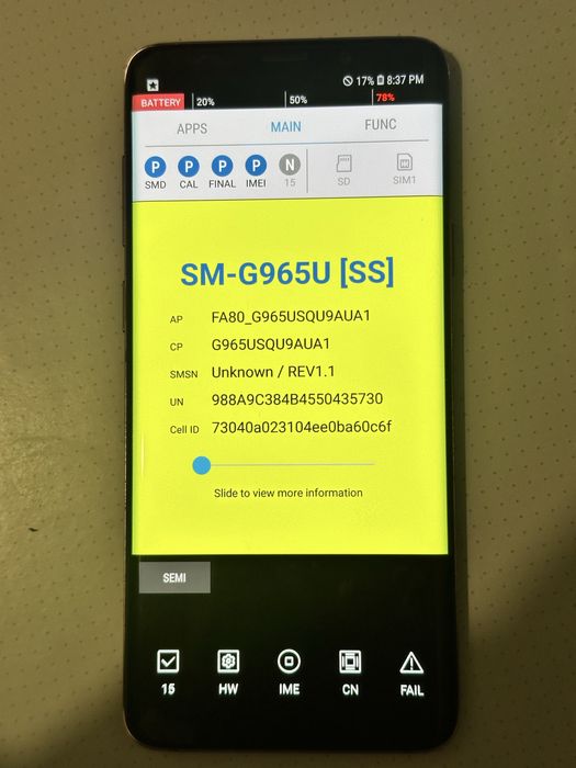 Samsung Galaxy s9 Plus