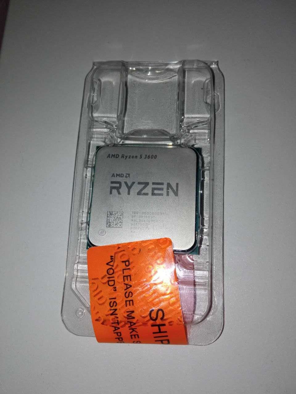 Процессор AMD Ryzen 5 3600 6/12 ядер/потоків AM4