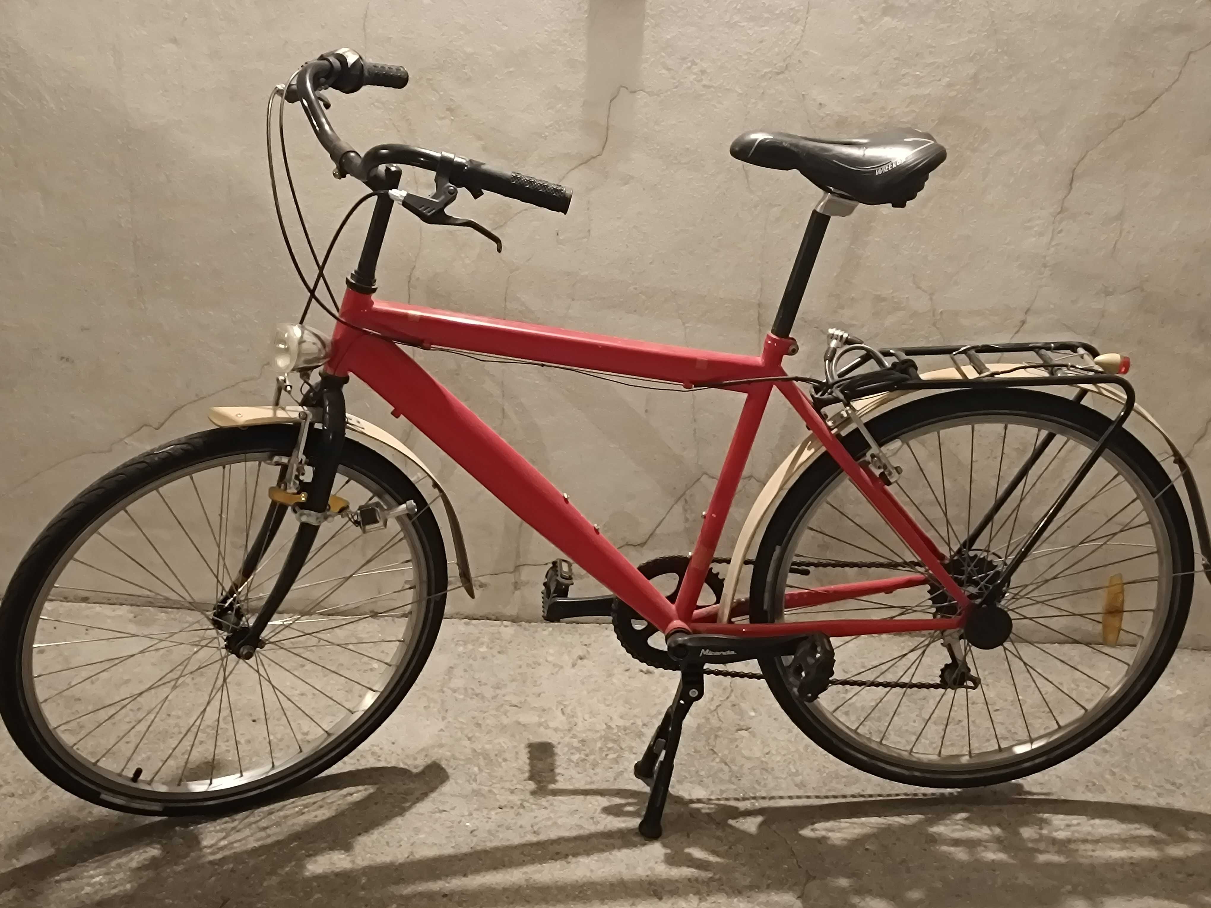 Bicicleta vermelha estilo Pasteleira quadro M