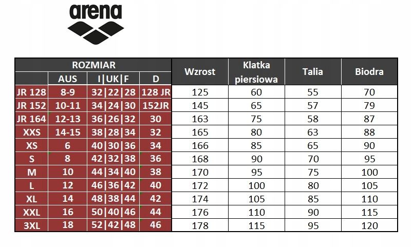 Strój kąpielowy damski modelujący Arena Chiara D36