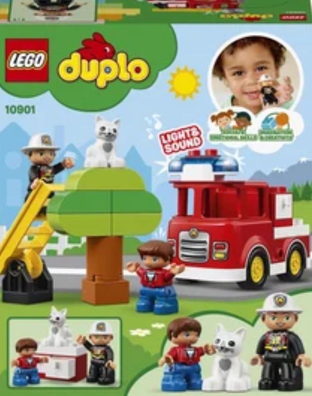 Lego Duplo 10901 Wóz Strażacki