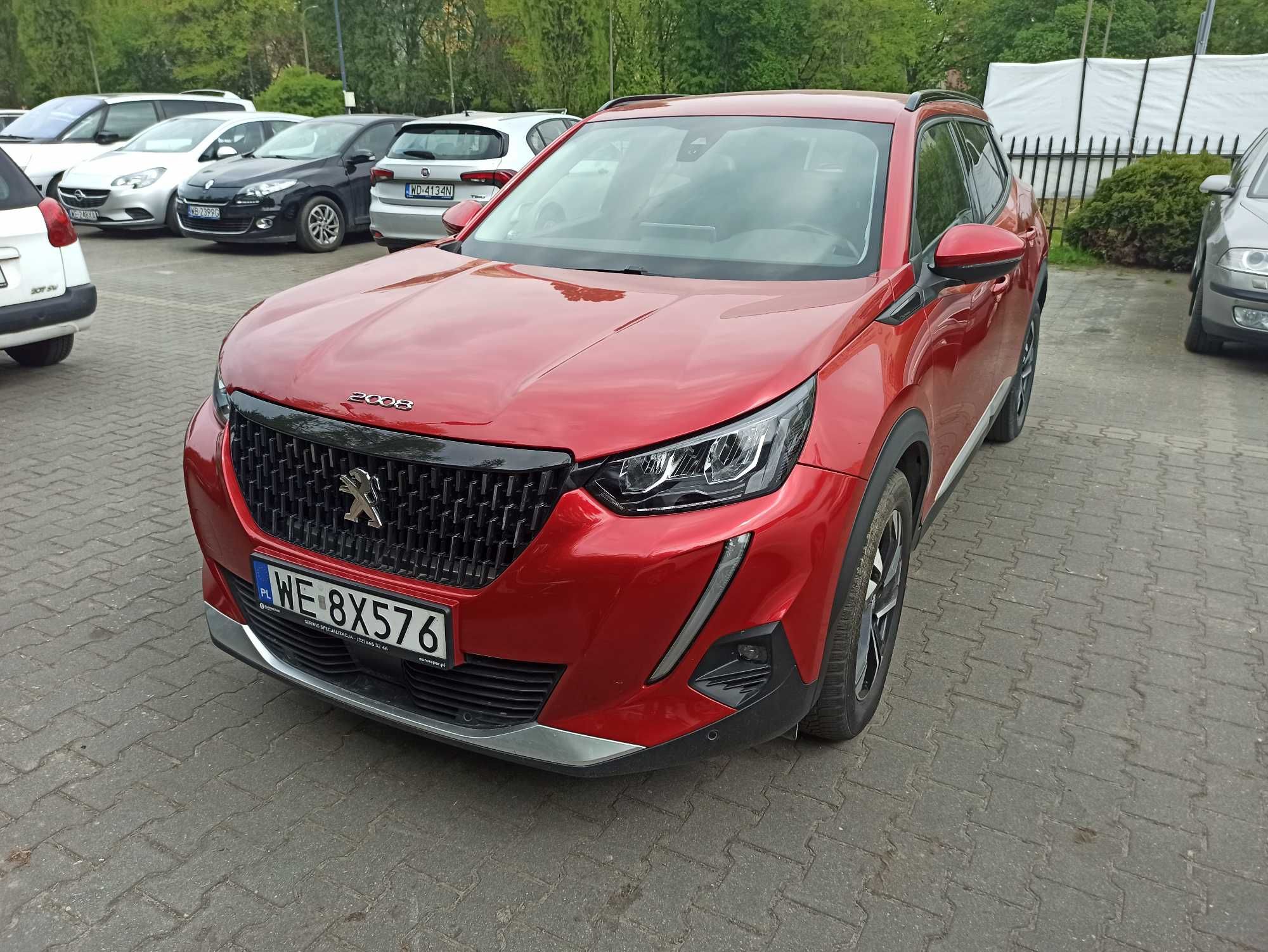 PEUGEOT 2008, 2020 r. przebieg 53000