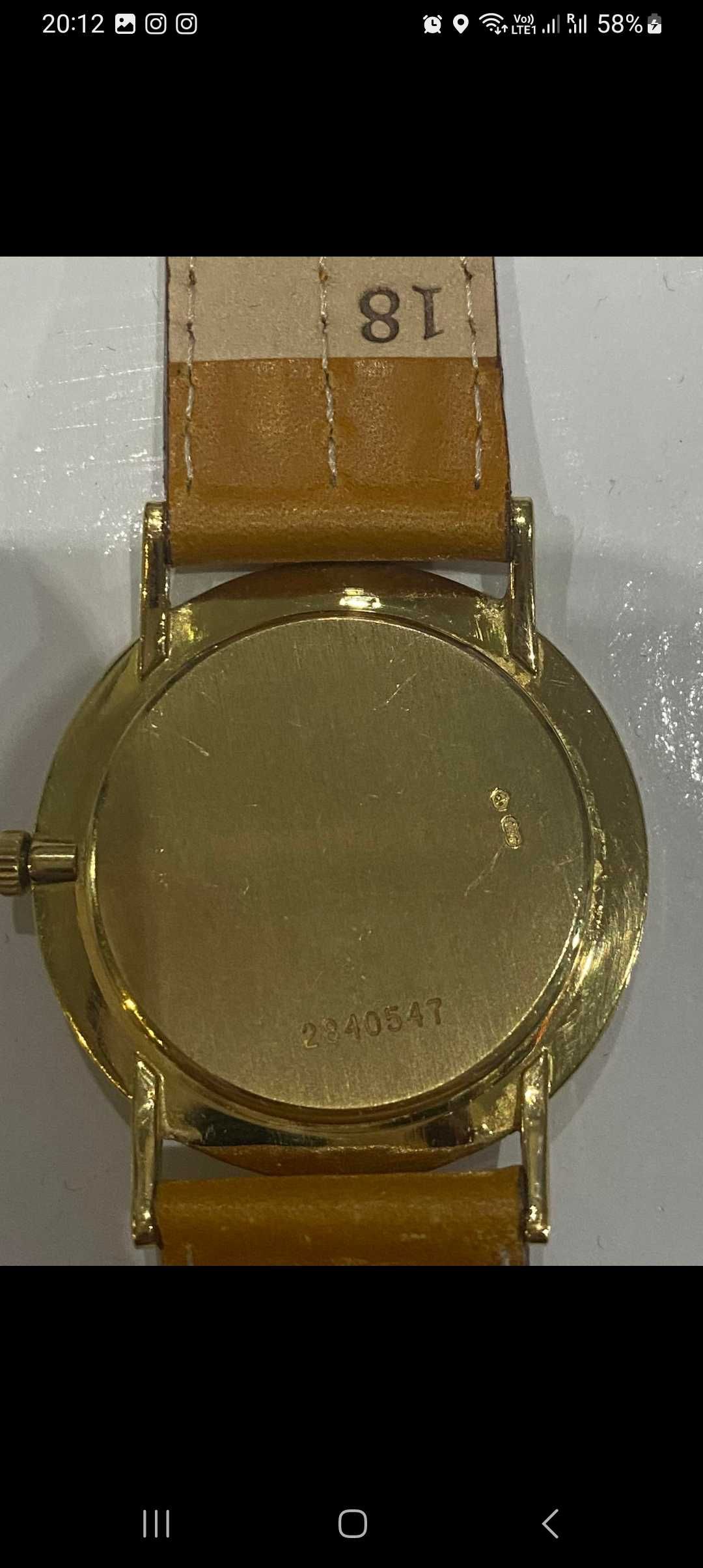 Zegarek IWC Schaffhausen Portofino złoto 18k