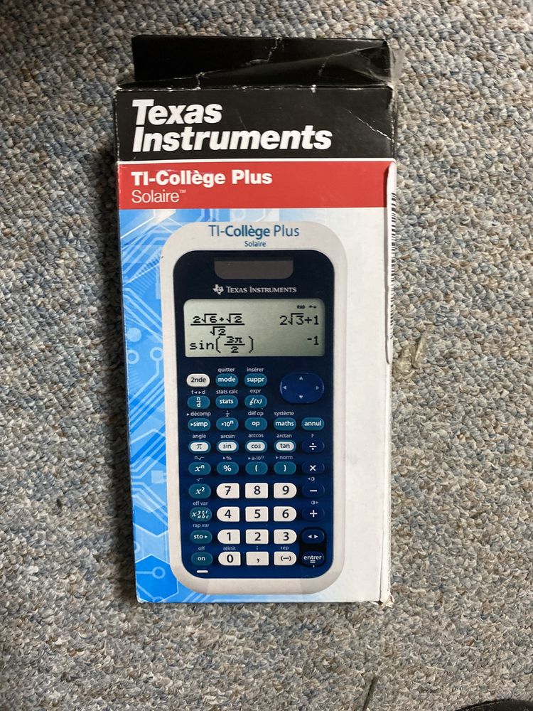 Kalkulator naukowy Ti-College Plus Solar