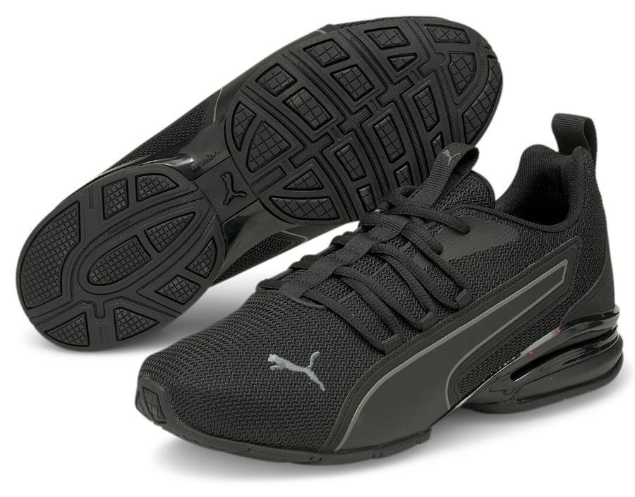 Buty Puma Axelion Nxt Cell Meskie Czarne Sportowe do biegania 43 28 cm