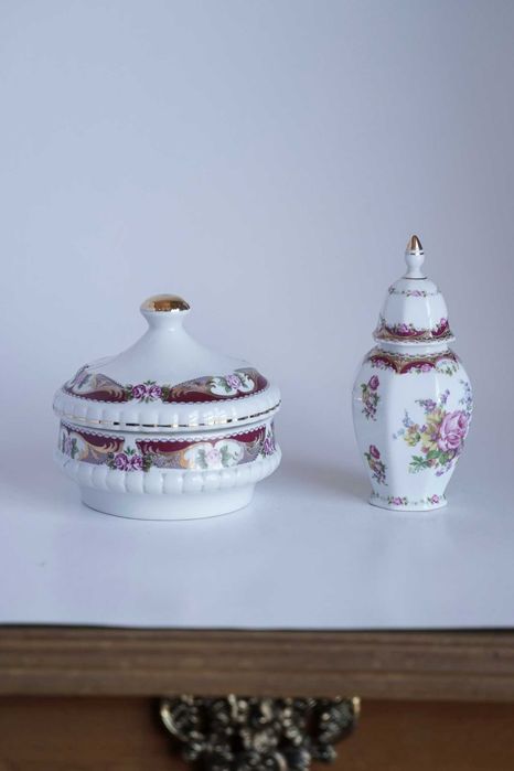Conjunto de peças em porcelana Limoges