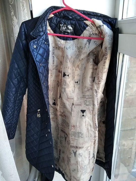 New look стеганное демисезонная куртка пальто размер XS