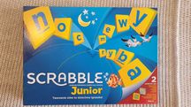 Gra planszowa słowna Scrabble Junior. Stan idealny.