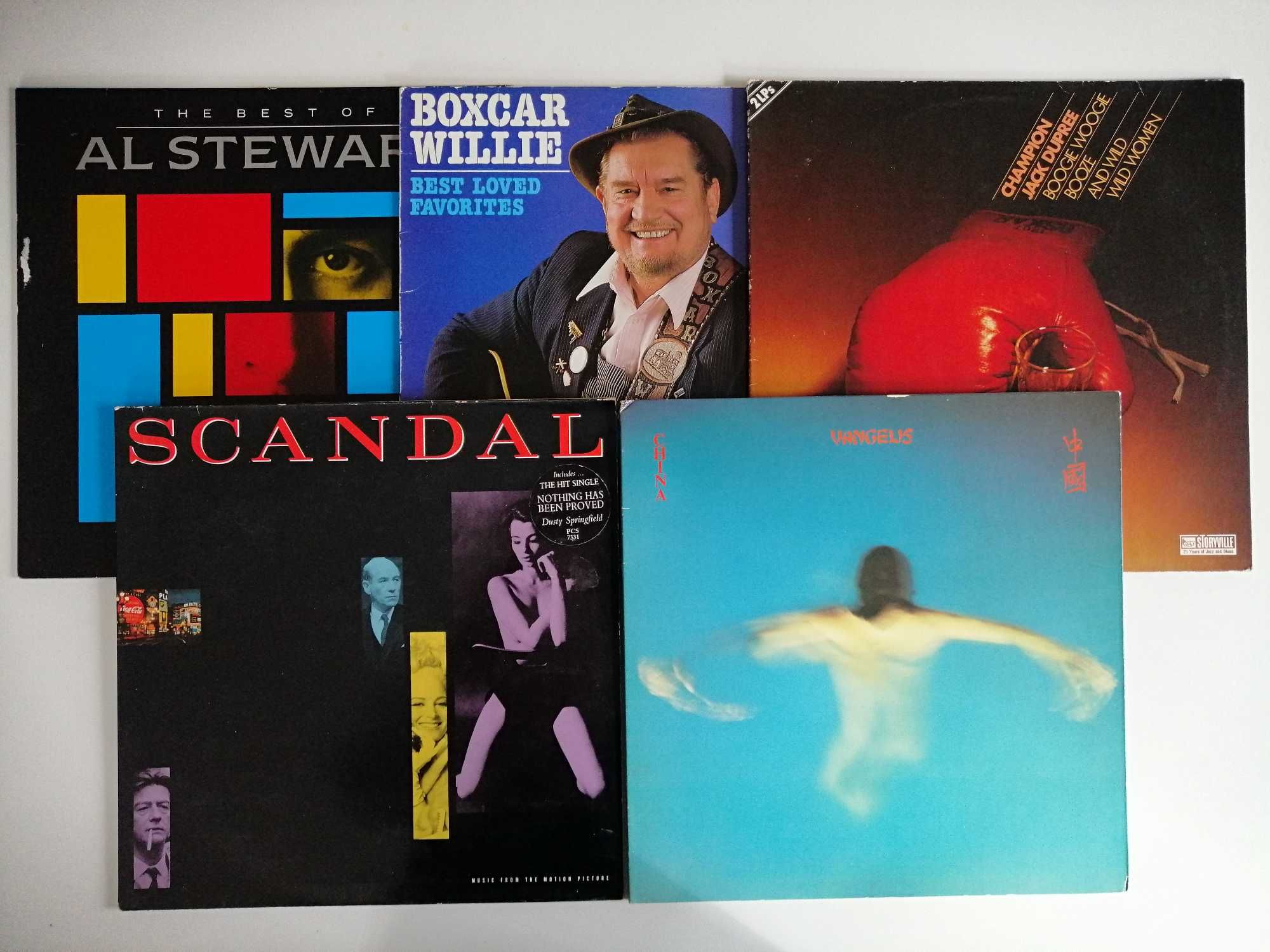 Winyle Al Stewart Boxcar Willie Scandal Vangelis Champion Jack Dupree