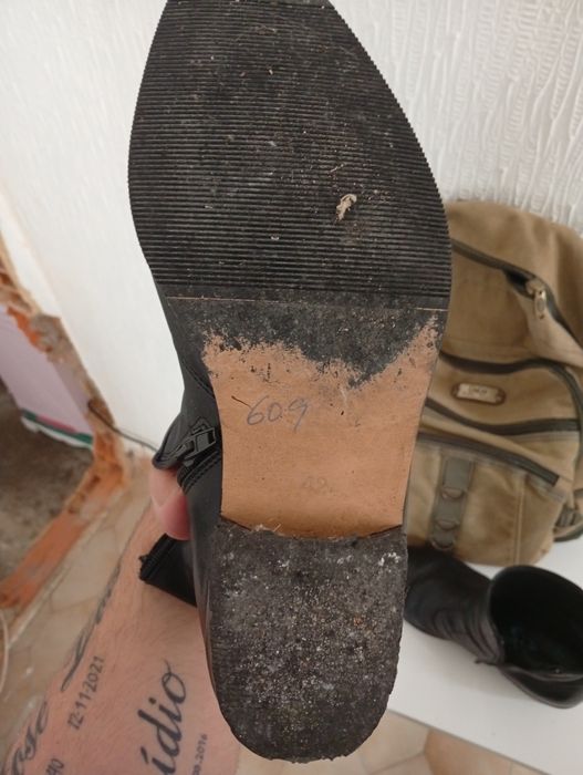 Botins de fecho homem